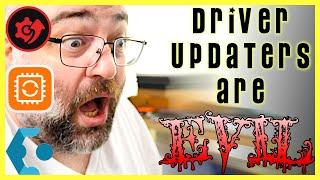 STOP USING DRIVER UPDATERS - Jody Bruchon Tech