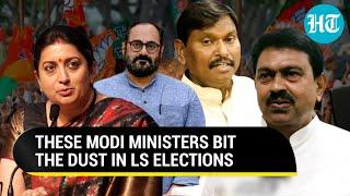 Modi Ministers Who Lost Polls Amit Shahs Deputy Smriti Rajeev Chandrasekhar Arjun Munda & More