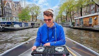 Amsterdam canal house mix