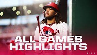 Highlights from ALL games on 71 James Wood makes MLB debut for Nationals Astros stay hot