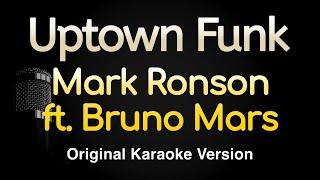 Uptown Funk - Mark Ronson ft. Bruno Mars Karaoke Songs With Lyrics - Original Key