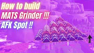 How to build afk mats grinder in Fortnite Save The World