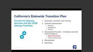 HCBS Final Rule Self-Assessment Training