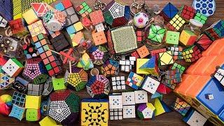МОЯ КОЛЛЕКЦИЯ ГОЛОВОЛОМОК   невероятные кубики Рубика и невозможные головоломки