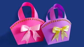 Easy Paper Purses  Mothers Day Gift 