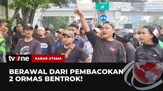 2 Ormas Bentrok di Pasar Minggu Jakarta Selatan Diduga Berawal dari Pembacokan  Kabar Utama tvOne