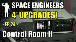 Space Engineers - EP24 - Drone & Projector Room Update  LCD Displays  Tutorial  Lets Play