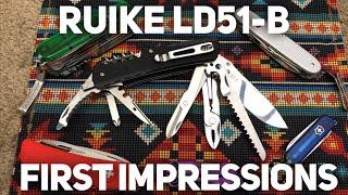 Ruike LD51-B First Impressions A Large Locking SAK Alternative?