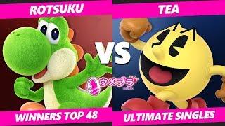 Umebura JM2019 SSBU - Rotsuku Yoshi Vs. Tea Pac-Man Japan Smash Ultimate Tournament Top 48