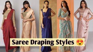 Saree Draping Styles Saree Draping In Different Styles Saree Draping For Beginners