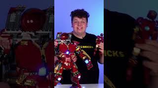 IRONMAN inside HULKBUSTER LEGO SPEED BUILD #shorts