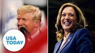 Latest polls show Kamala Harris leading Donald Trump  USA TODAY