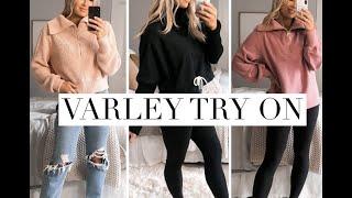 Cozy Fall Sweater Try On - Varley Haul