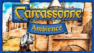 Carcassonne Music  Castle and Game Scenes with Medieval Music and Sound Effects