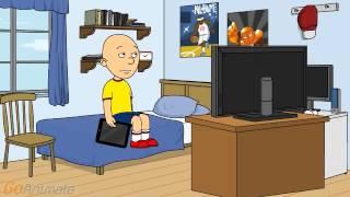 Caillou gets a Miiverse Violationgrounded