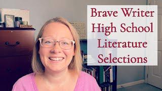 BRAVE WRITER RESOURCES  HIGH SCHOOL BOOK CHOICES  ENGLISH