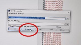 How to CopyMove files Sequentially Total Commander Only 1 operation at a time F2 Queue