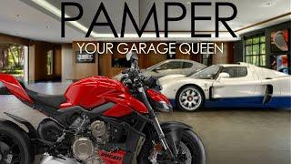 How to Pamper your Motorcycle - luxury gift ideas for your garage queen
