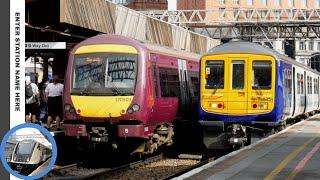 Trains at Manchester Oxford Road