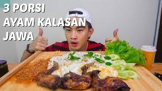 MUKBANG 3 PORSI AYAM KALASAN JAWA ENAK  Rendy Pritz