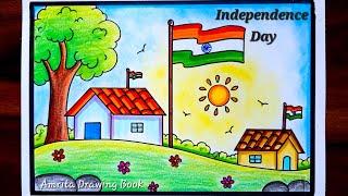 Har Ghar Tiranga Drawing easy  Independence day drawing  15 August Special Drawing  Easy Poster