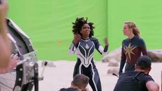 Exclusive Behind-The-Scenes Clip from The Marvels 2023 - Brie Larson