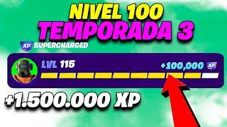 MAPA de XP Como *SUBIR RAPIDO DE NIVEL* en FORTNITE 2024 *BUG de EXPERIENCIA* Temporada 3 XP BUG