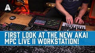 The Next Generation of Portable Workstations Is Here - NEW Akai Professional MPC Live II