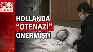 Hollandanın ötenazi teklifi yaptığı Hüseyin Hatipoğlu tedavi için Türkiyeye getirildi