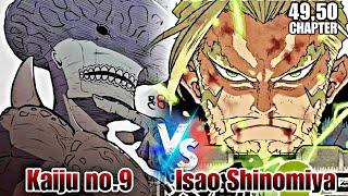 Kaiju no.9 vs Isao Shinomiya Ang Napaka Intense na Laban Chapter 4950 Season 2