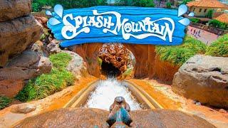 Splash Mountain Farewell- FULL Ride POV 4K Magic Kingdom Walt Disney World Log Flume Ride