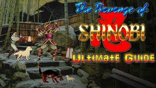 #Shinobi The Revenge of Shinobi - Sega Genesis - ULTIMATE GUIDE - ALL Bosses ALL Secrets 100%