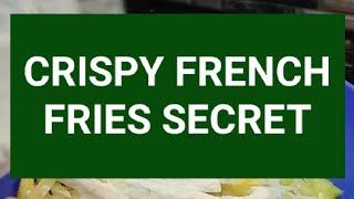 Crispy French Fries Recipe  French fries made at home  Crispy Fries Secret Pawri Hori Hai #shorts