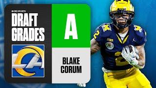 2024 NFL Draft Grades Rams select Blake Corum No. 83 Overall  CBS Sports