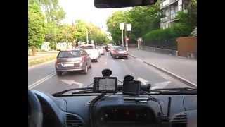 Ambulance Children Care Responding for a call in Budapest Hungary