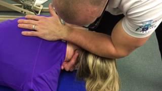 What a neck crack Prone OA AA Spinal manipulation technique