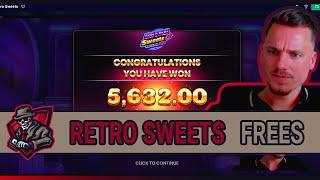 RETRO SWEETS Im Moment laufen die Bonbon Spiele 🫢  Freegames High Stakes   Casino Highlights