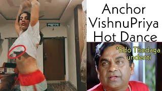 Anchor #VishnuPriya Hot Dance Troll  Anchor  VishnuPriya  Sudheer  Mallemala