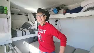 Living on $800 a Month Courageous Solo Woman Living in a Simple Practical Promaster Van Build