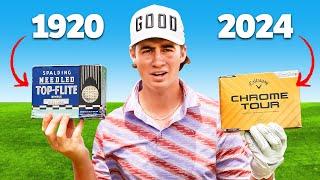 Playing Golf w 1920 Balls VS 2024 Balls