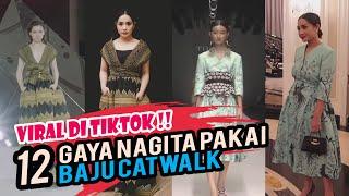 VIRAL di TIKT0K Intip 12 GAYA NAGITA SLAVINA PAKAI BAJU ALA MODEL CATWALK   SUPER GOERGOUS 