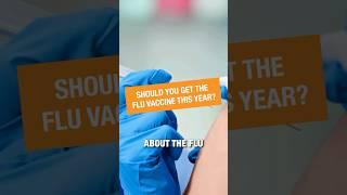 Should You Get The Flu Vaccine This Year? #flu #fluvaccine #vaccine #VaccinesSaveLives