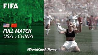 USA v China PR  1999 FIFA Womens World Cup Final  Full Match