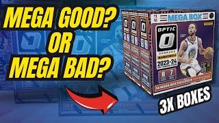 OPENING THE *NEW* OPTIC NBA 2023-24 HOBBY MEGA BOX Three Box Review