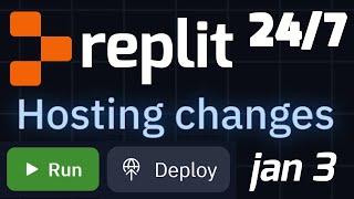 Replit Hosting Update. Replit Deployments NO Free plan