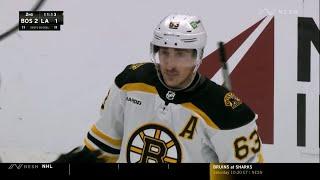 Brad Marchand goal assist after missed call 1523