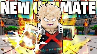 UNSTOPPABLE TORPEDO  the NEW Bakugo ULTIMATE goes CRAZY Heroes Battleground Roblox