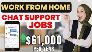 8 Work From Home Chat Support Jobs Hiring Worldwide NO TALKING