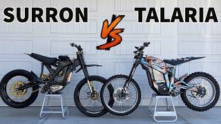 $12000 Surron VS $12000 Talaria  Fully Built Which Bike Is Better?