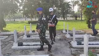 Rangkaian HUT Pomad Denpom Lampung Gelar Ziarah ke Taman Makam Pahlawan